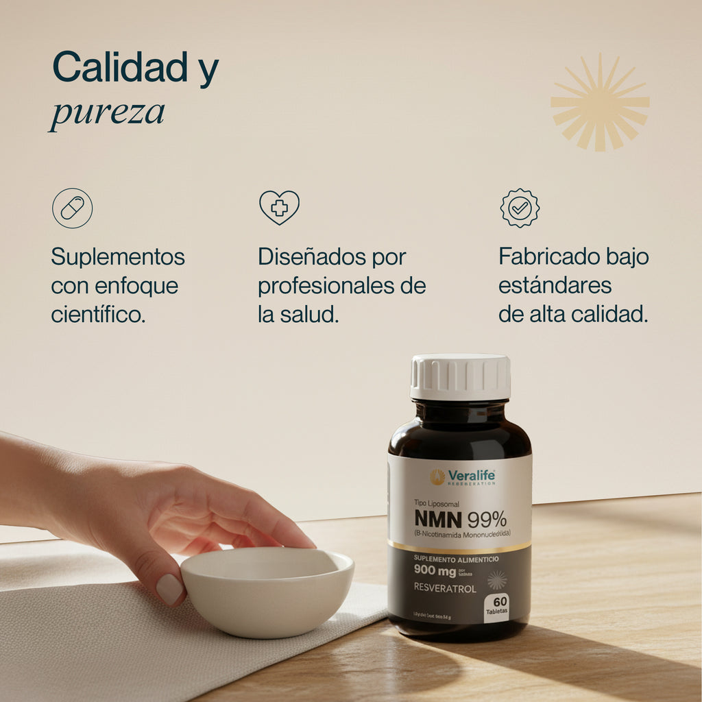 NMN 99% con Resveratrol