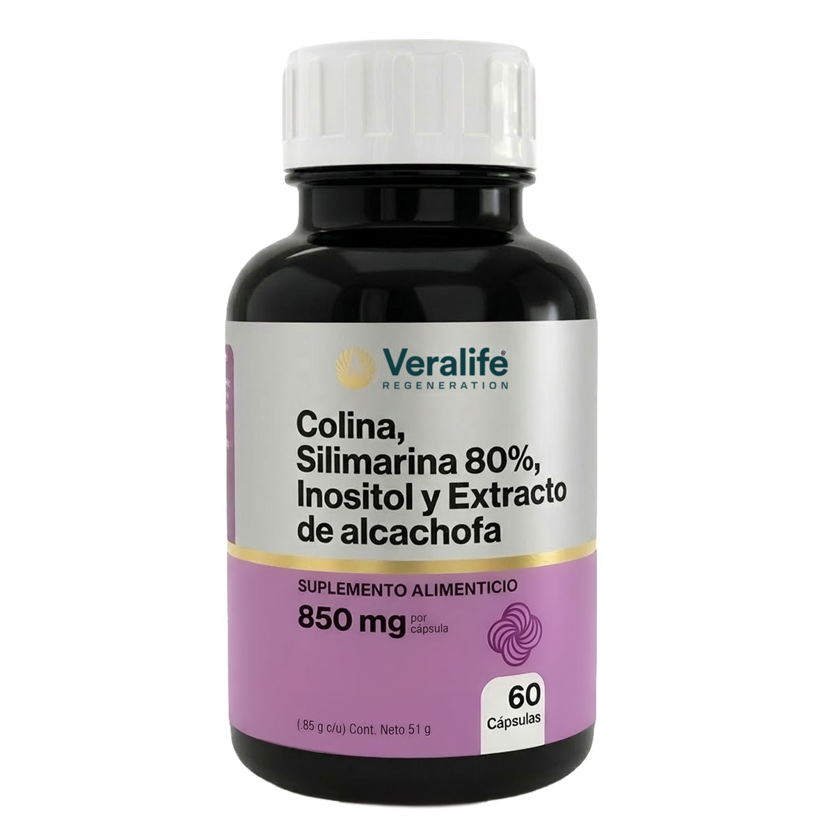 Silimarina 80% con Colina e Inositol
