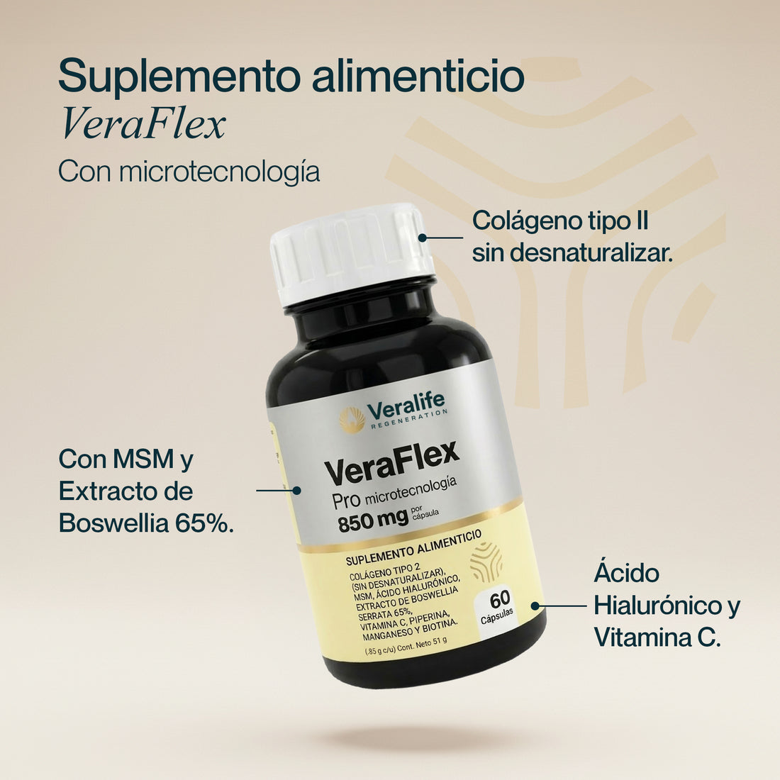VeraFlex: composición y presentación